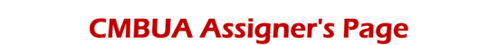 Assigner's Corner